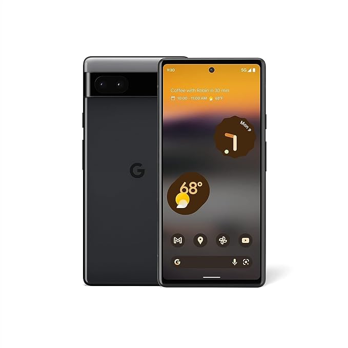 google pixel 6a (5g) charcoal