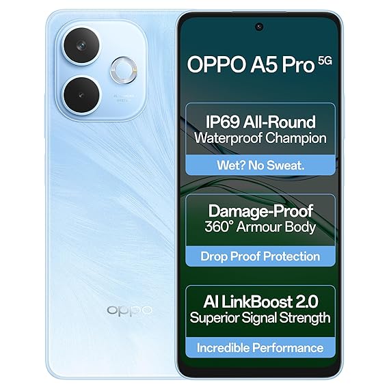 OPPO A5 PRO (5G) | FEATHER BLUE