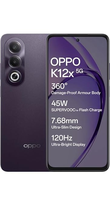 oppo k12x (5g) | midnight violet