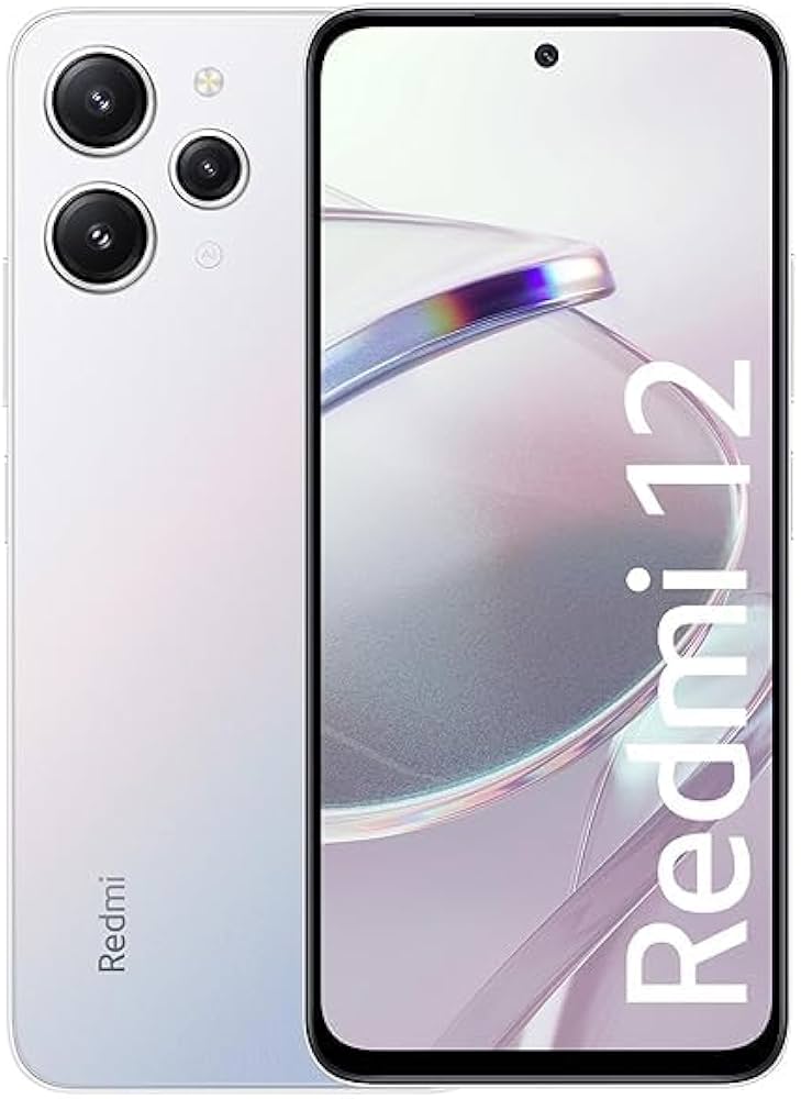 REDMI 12 (5G) | MOONSTONE SILVER