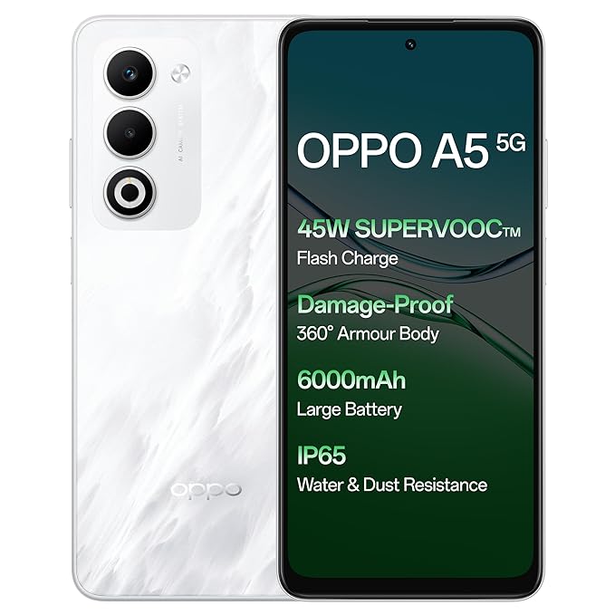 OPPO A5 (5G) | MIST WHITE