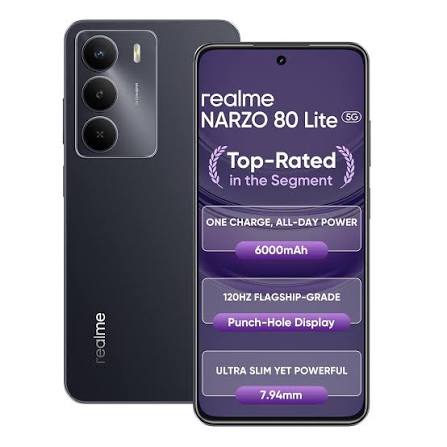 REALME NARZO 80 LITE 5G BLACK