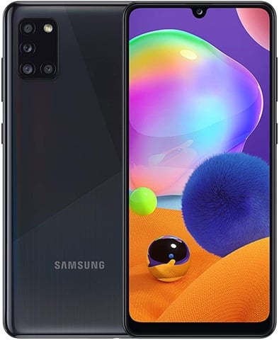 SAMSUNG GALAXY A31 (4G) | PRISM CRUSH BLACK