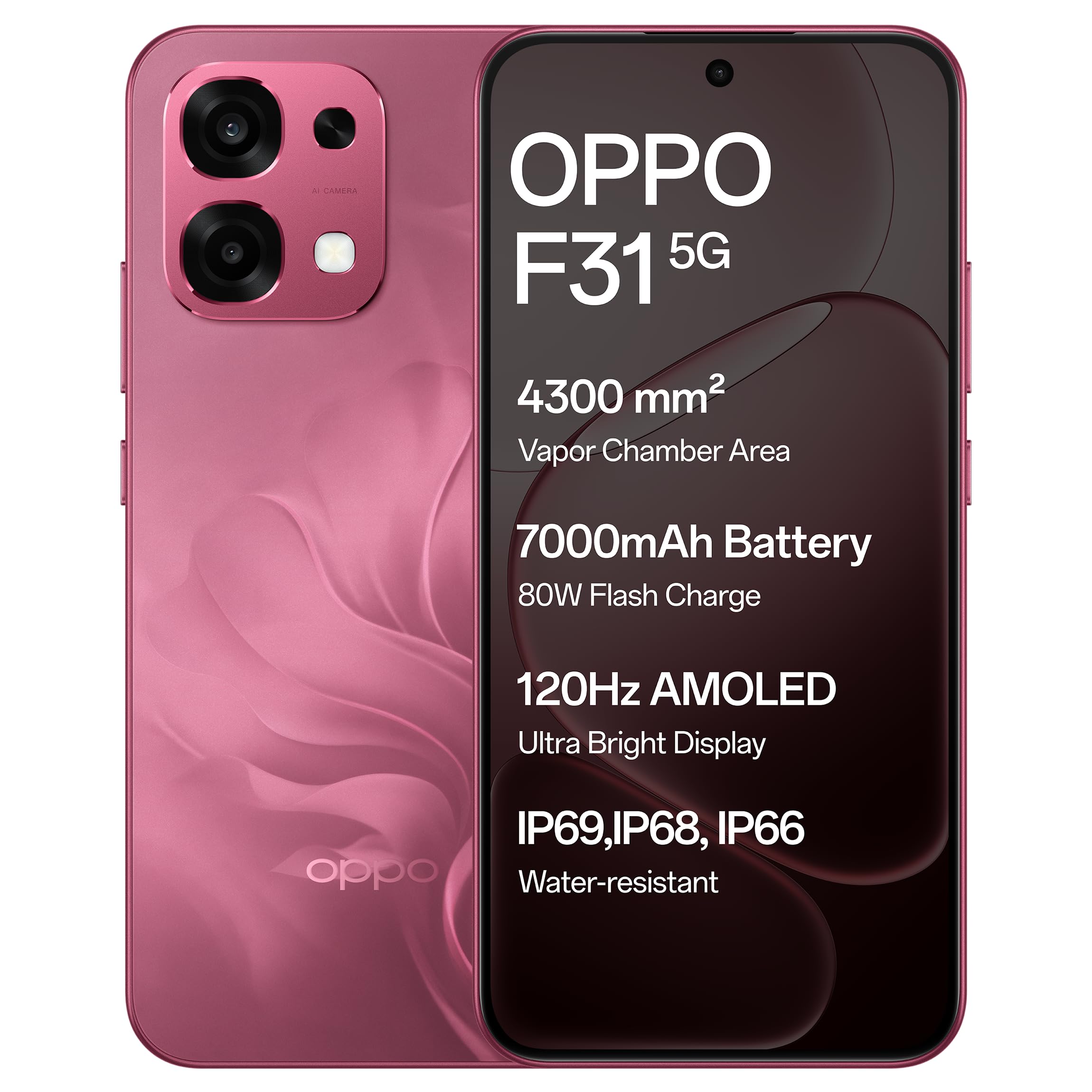 oppo f31 5g,bloom red