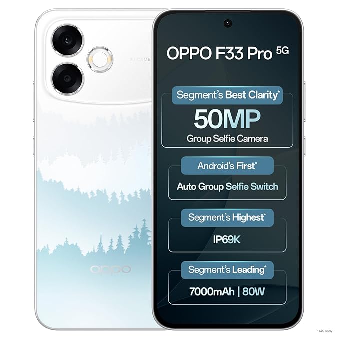 oppo f33 pro (5g) | misty forest