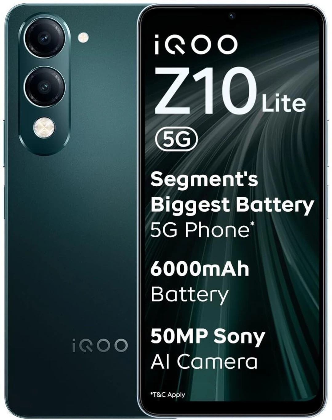 IQOO Z10 LITE (5G) | CYBER GREEN