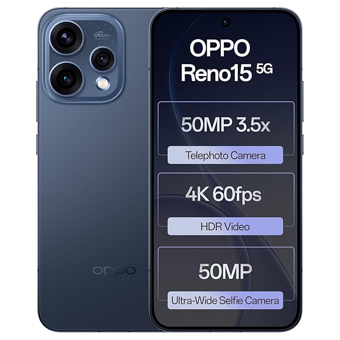 OPPO RENO 15 (5G) | TWILLIGHT BLUE