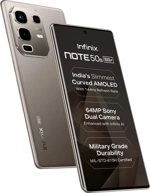infinix note 50s 5g grey